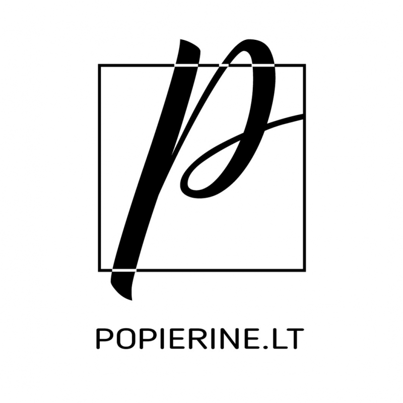 popierine.lt - kvietimai ir šventinė atributika logo