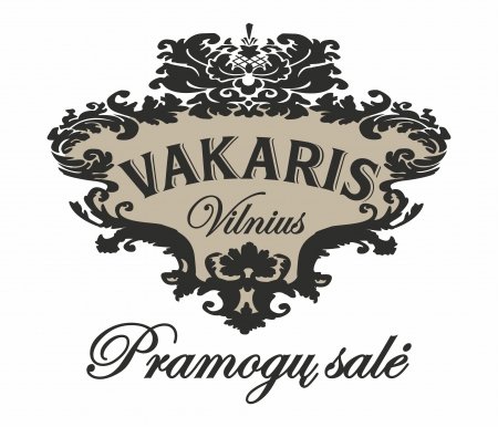 Pramogų salė „Vakaris Vilnius“ logo