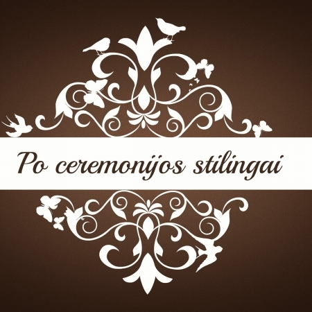 „Po ceremonijos stilingai“ – šampano staliukas logo