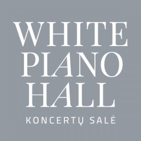 White Piano Hall salė ir vidinis kiemas Vilniaus senamiestyje  logo