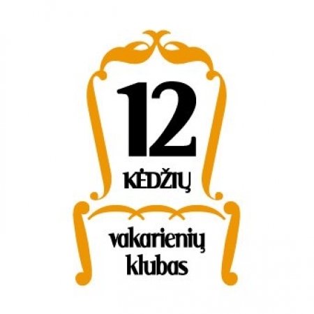 Vakarienių klubas "12 kėdžių" logo