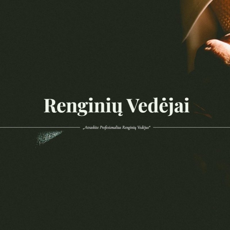 RenginiuVedejai.com Visoje Lietuvoje! logo