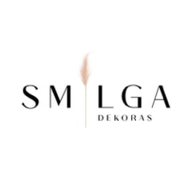 Smilga dekoras. Švenčių dekoravimas. logo